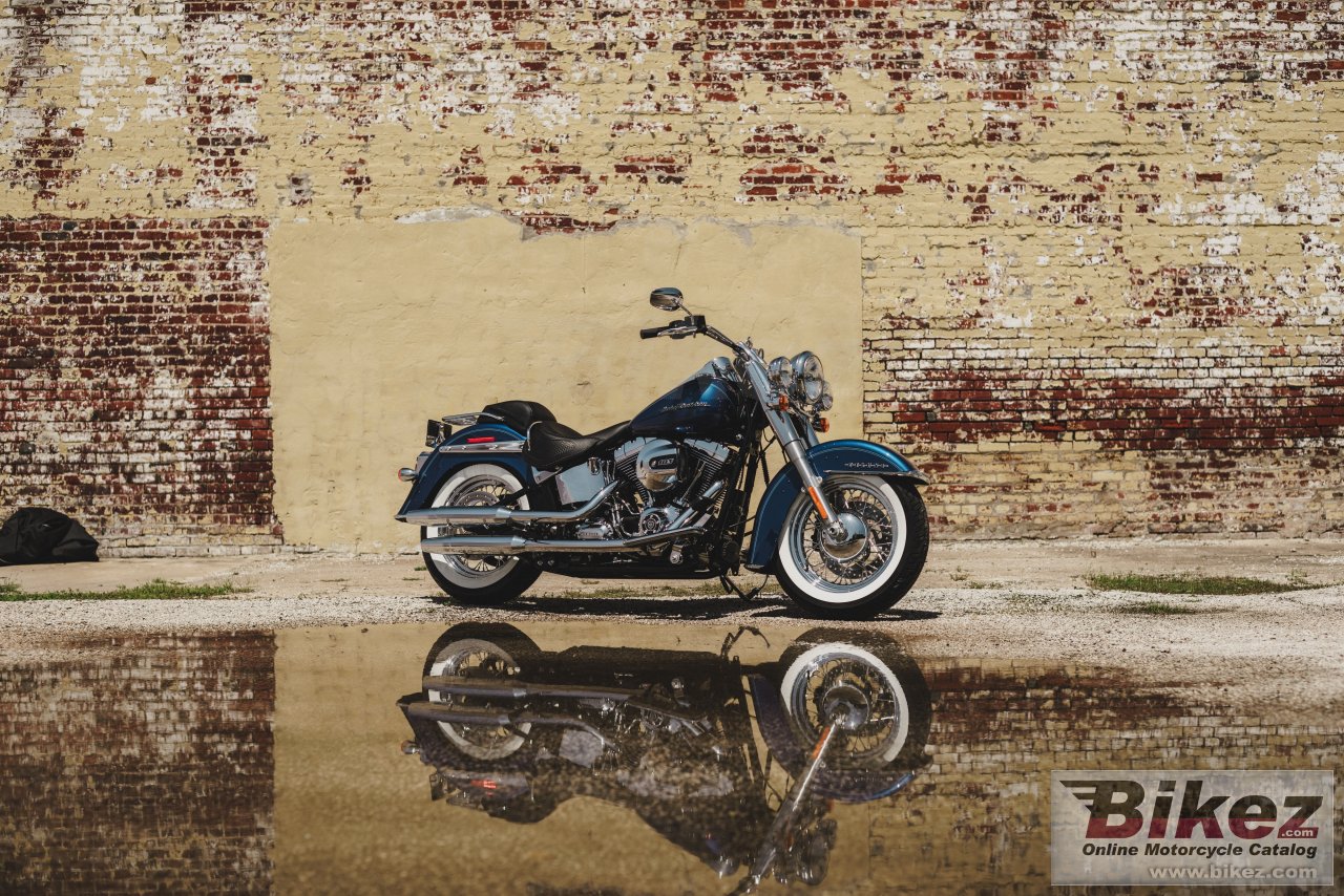 Harley Davidson Softail Deluxe Poster